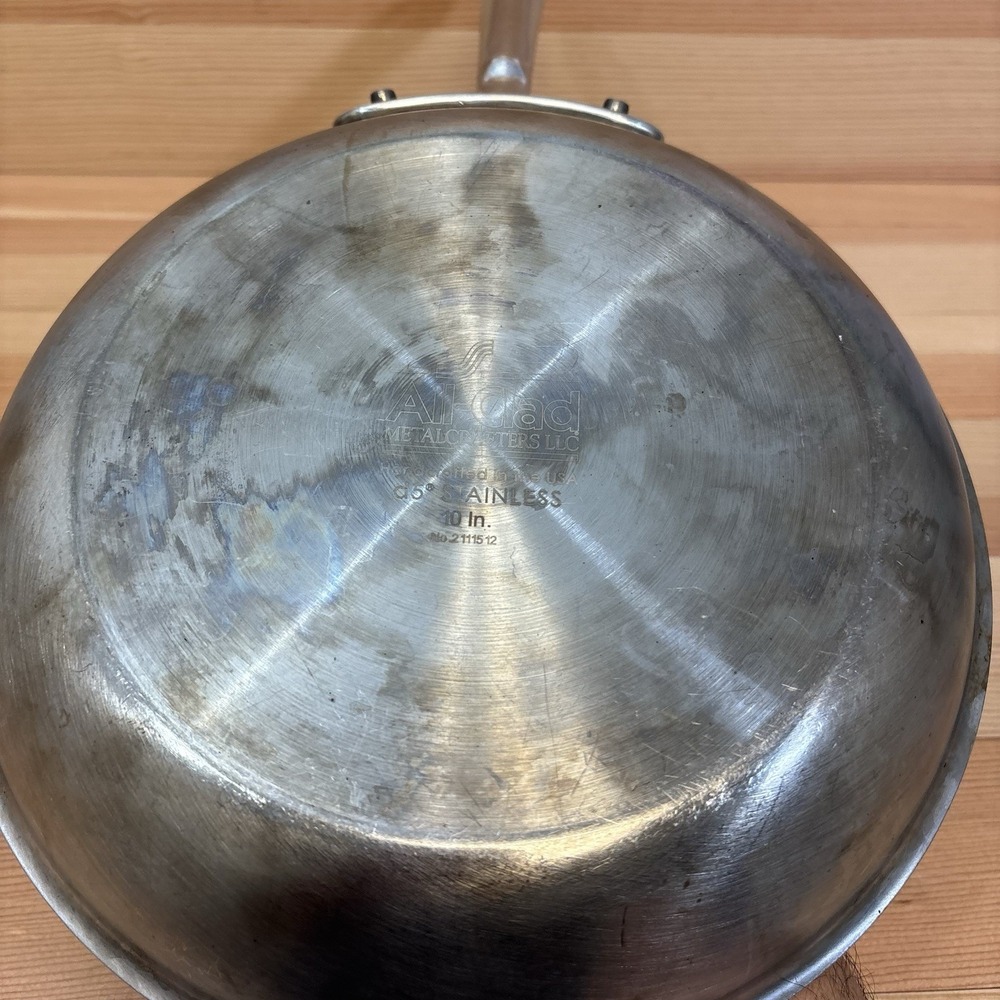 All-Clad D5 Stainless Steel 5-Ply 10" Skillet Frying Pan - Made in USA - Picture 4 of 7